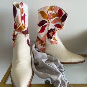 Anthropologie Western Boots